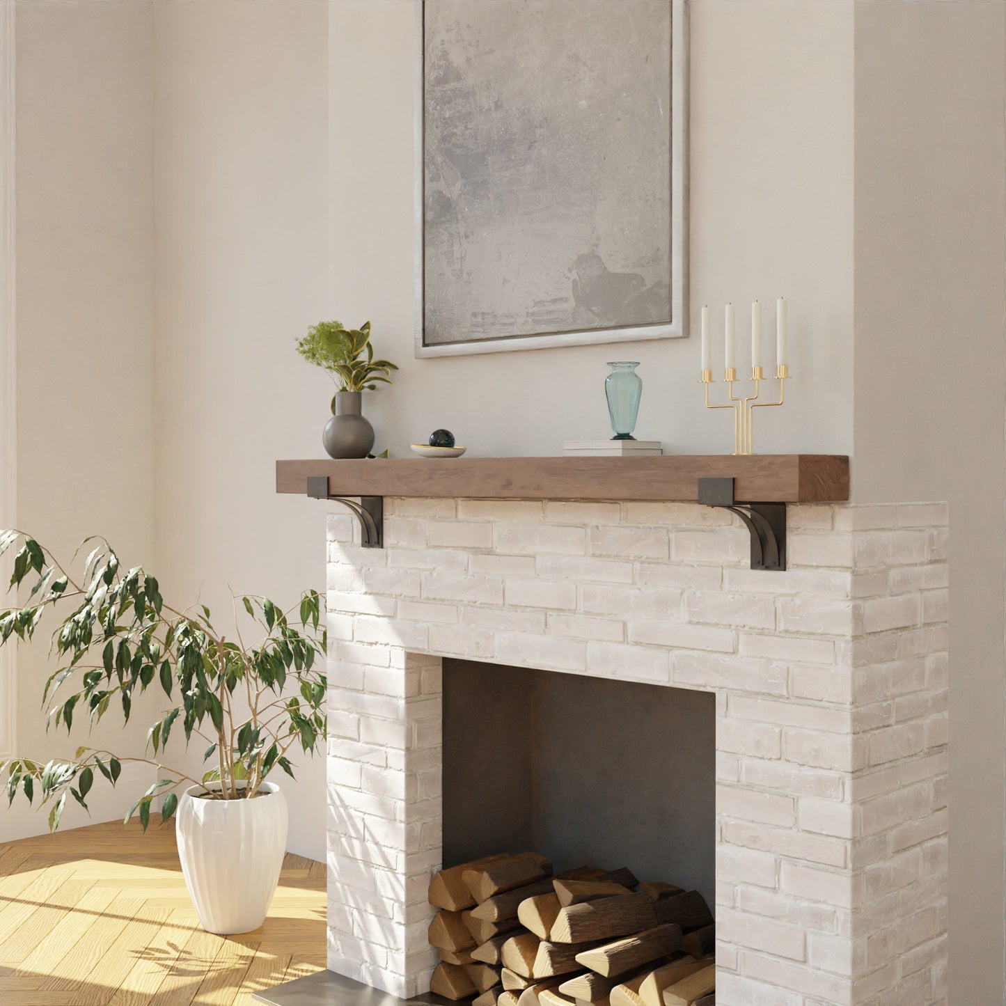 Fire Place Mantel Bracket