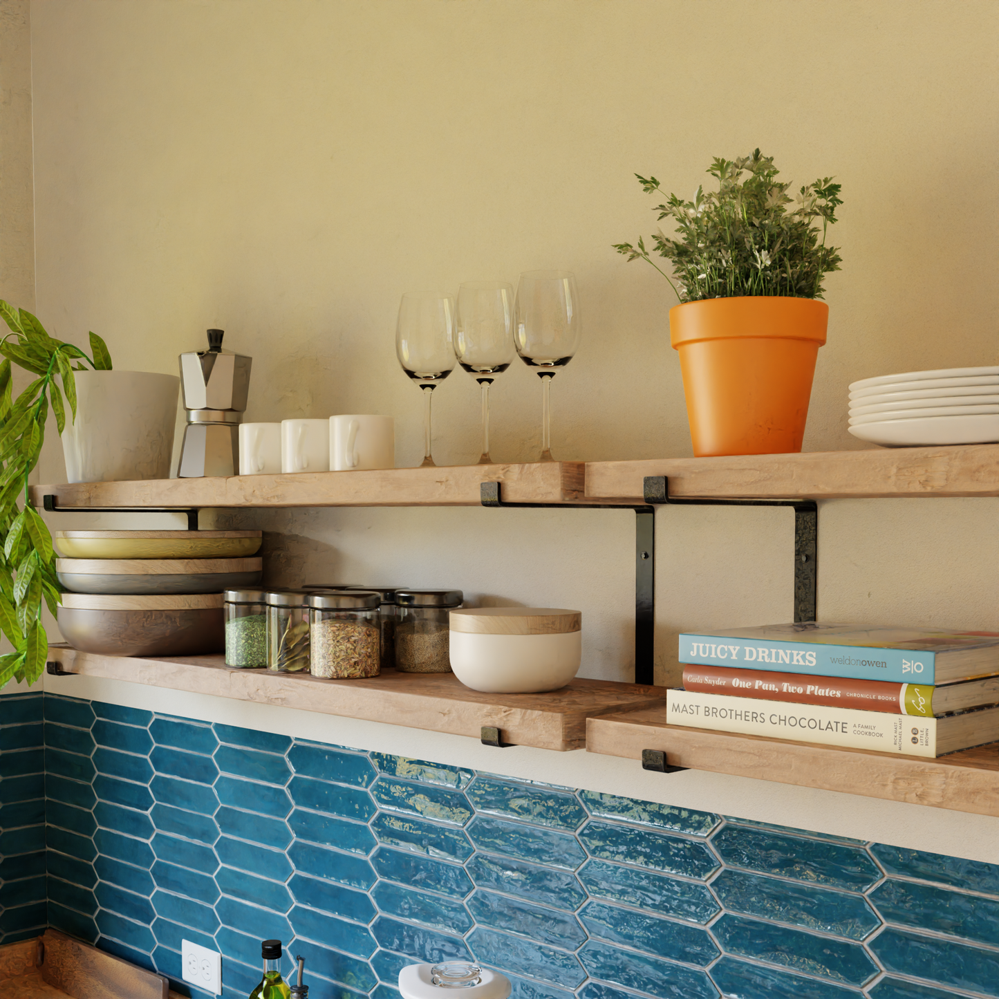 Double Shelf Bracket