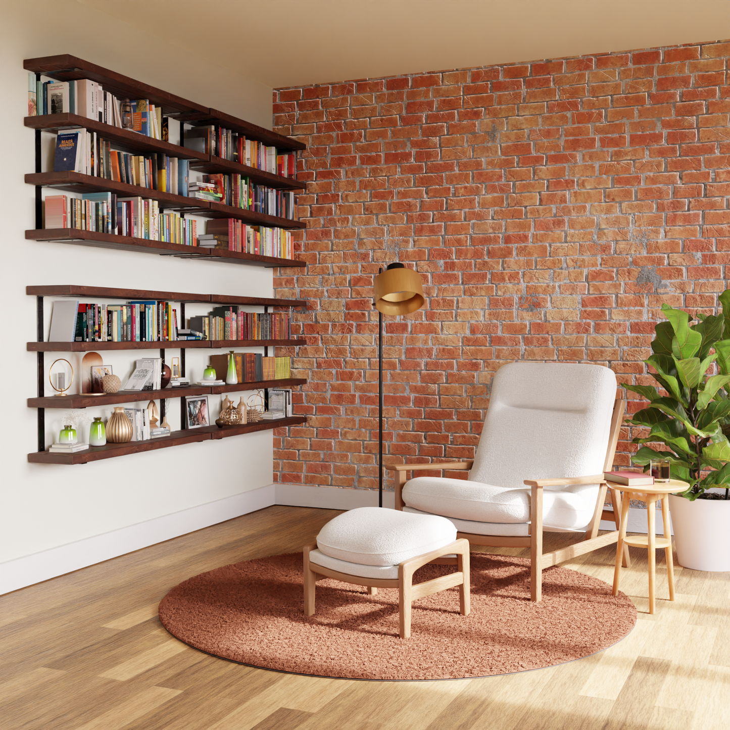 Quadruple Shelf Bracket